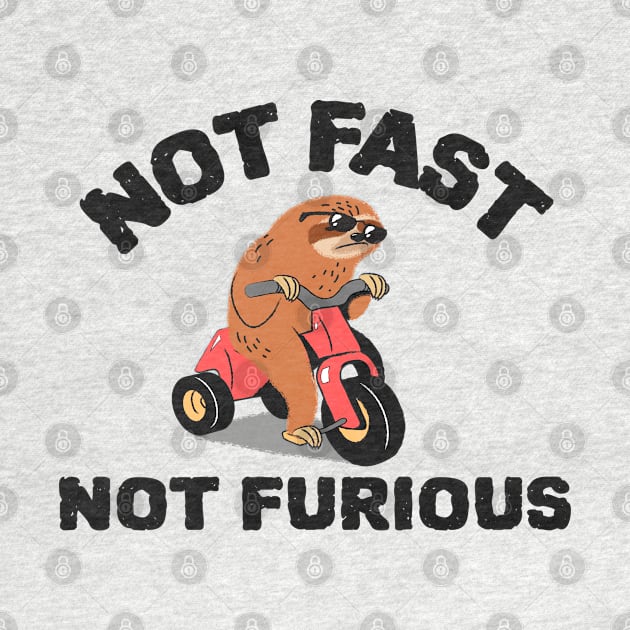 Funny sloth design illustration by Wolf Clothing Co